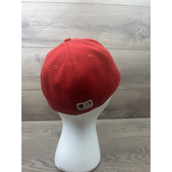 St. Louis Cardinals New Era 59FIFTY MLB Cap Men's 7 1/2 Red Fitted Made in USA - Picture 4 of 7